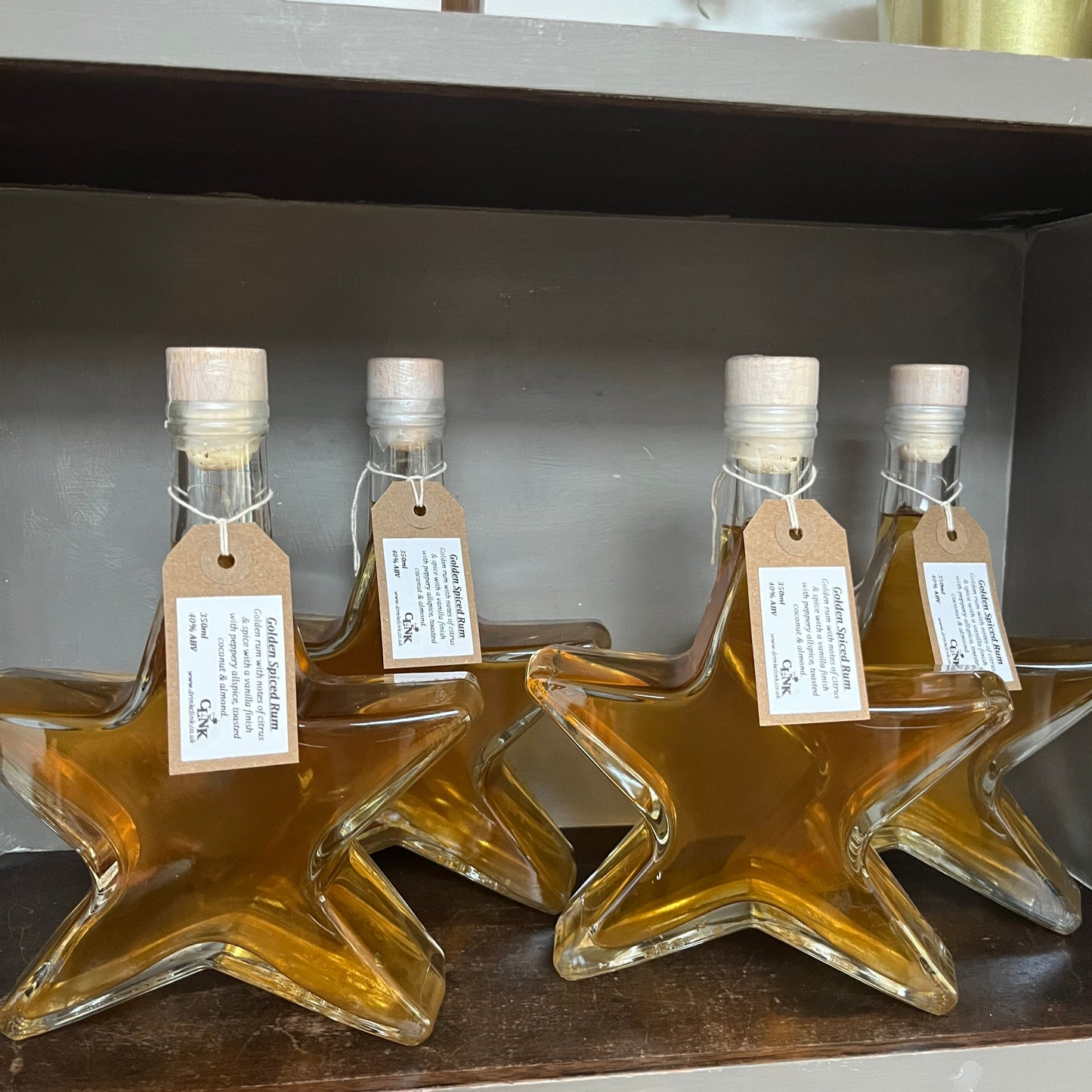 Golden Spiced Rum 40% ABV