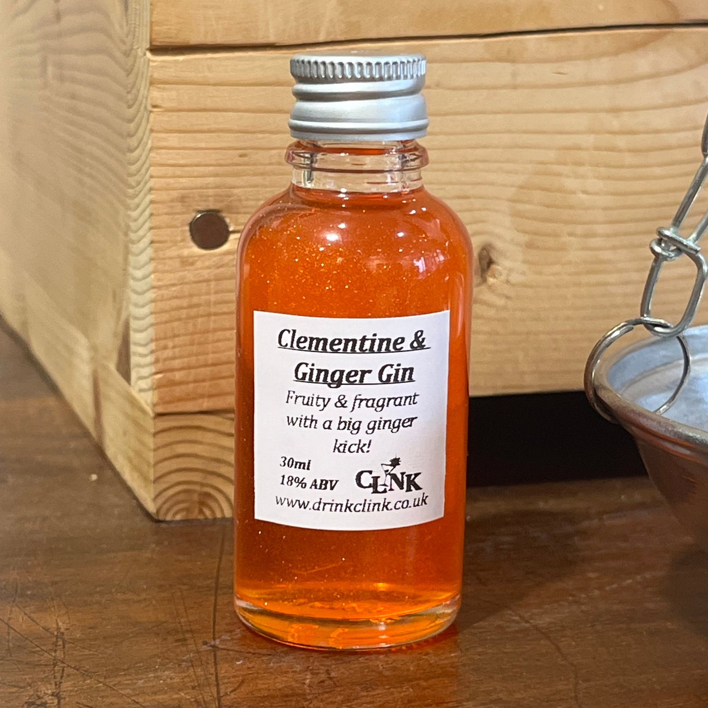 Clementine & Ginger Gin 18% ABV